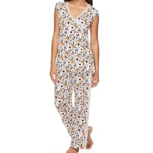 lamaze nursing cap- sleeve pj set maternity